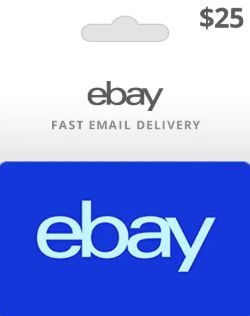 eBay Gift Card USD 25