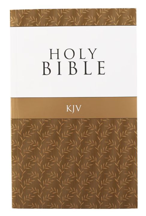 Gold Olive Branch Softcover King James Version Outreach Bible