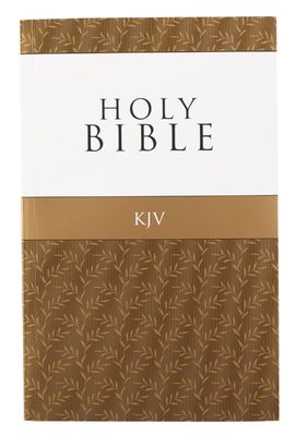 Gold Olive Branch Softcover King James Version Outreach Bible