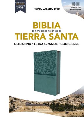 Biblia Reina-Valera 1960, Tierra Santa, Letra grande, Leathersoft
