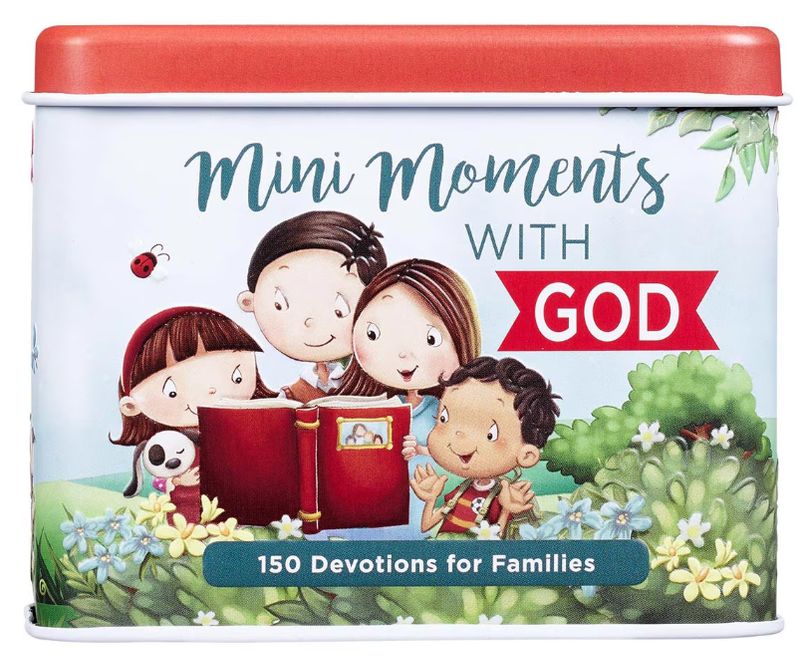 Mini Moments with God Devotional Cards for Kids