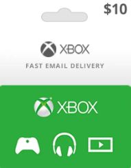XBOX Game Cards USD 10
