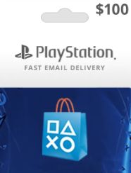 Playstation Game Cards USD 100