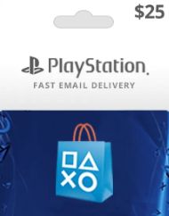 Playstation Game Cards USD 25