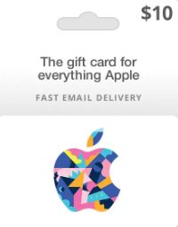 Apple/iTunes Gift Cards USD 10