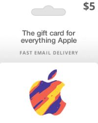 Apple/iTunes Gift Cards USD 5
