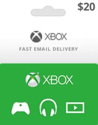 XBOX Game Cards USD 20