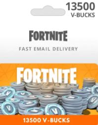 Fortnite V-Bucks Gift Cards 13500