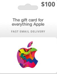 Apple/iTunes Gift Cards USD 100