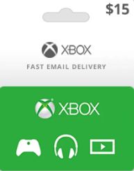 XBOX Game Cards USD 15