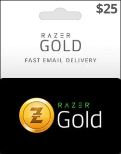 Razer Gold Gift Card USD 25