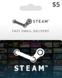Steam Game Cards USD 5