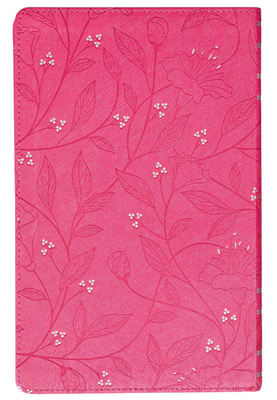Pearlized Cherry Pink Faux Leather King James Version Gift Edition Bible