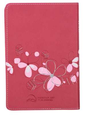 Pink Faux Leather Compact King James Version Bible
