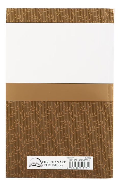 Gold Olive Branch Softcover King James Version Outreach Bible
