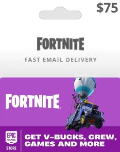 Fortnite Gift Cards USD 75