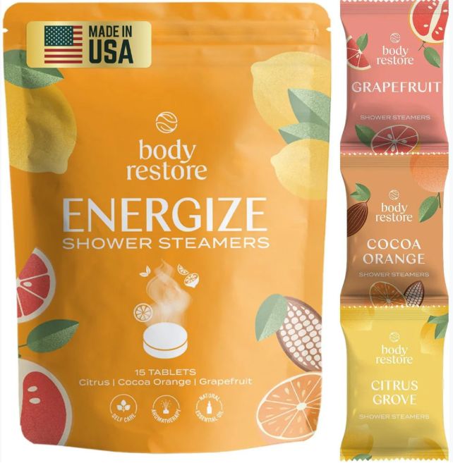 Body Restore Energize Shower Steamers