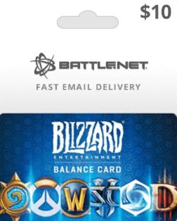 Blizzard Game Card USD 10