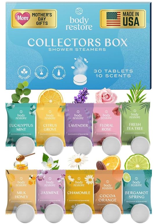 Body Restore Collectors Box Shower Steamers