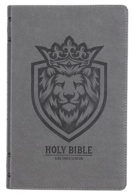 Charcoal Faux Leather Gift Edition King James Version Bible