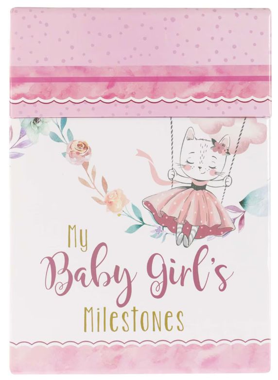 My Baby Girl's Milestone Cards