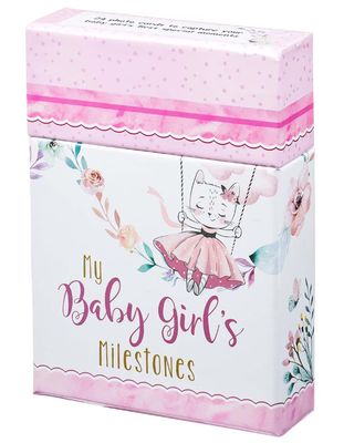 My Baby Girl's Milestone Cards