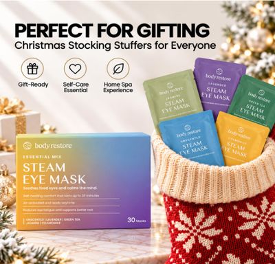 Body Restore Steam Eye Mask - Variety 30 Pack