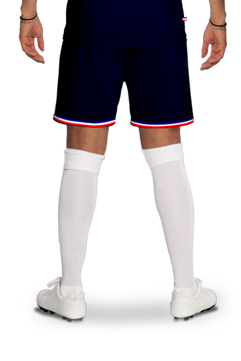 Short - Bleu marine - 100% microfibres polyester  - Homme/Hombre
