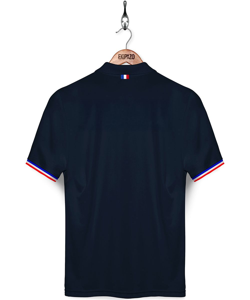 Polo camisero - bleu marine - 100% coton/algodón - Homme/Hombre