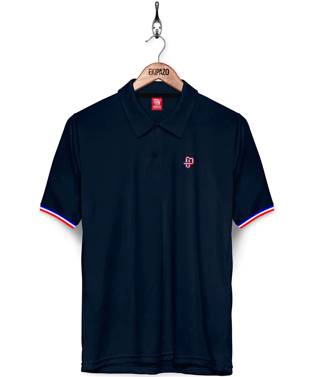 Polo camisero - bleu marine - 100% coton/algodón - Enfant/Kids