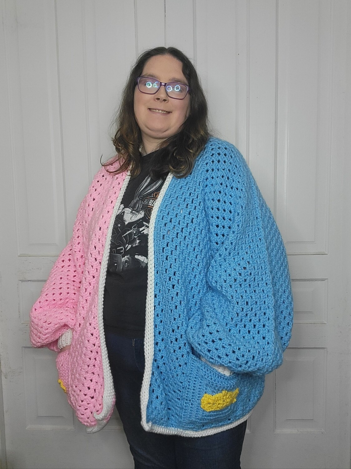 Aurora Hexagon Cardigan