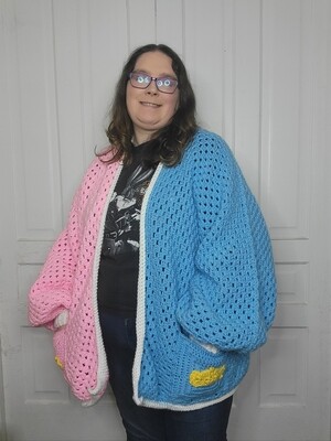 Aurora Hexagon Cardigan