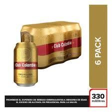 CLUB COLOMBIA DORADA 330 CM³ X6