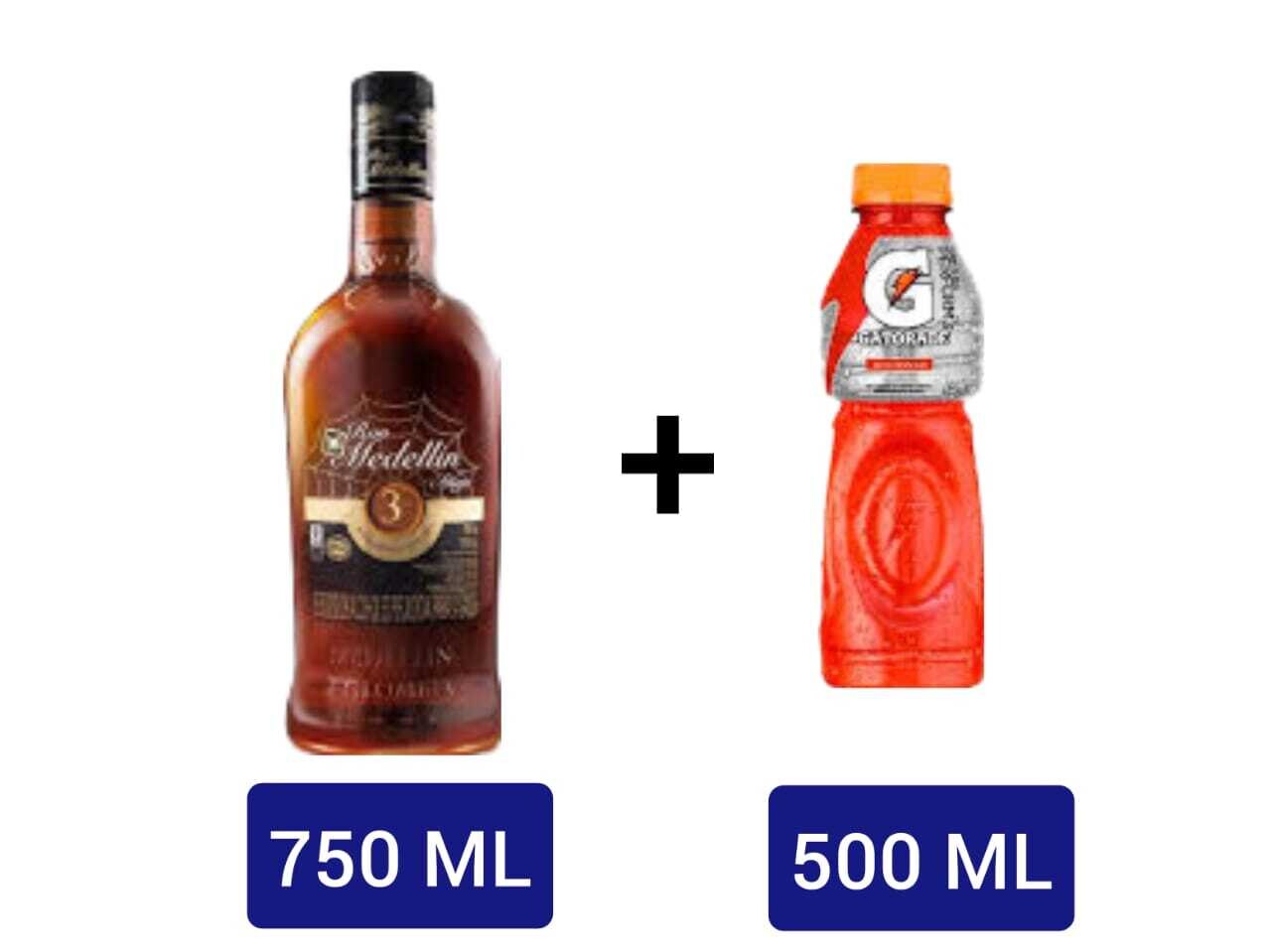 RON MEDELLÍN 750 GATORADE