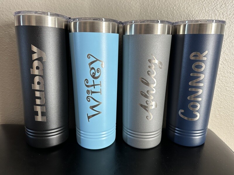 Stainless 22oz Skinny Tumbler