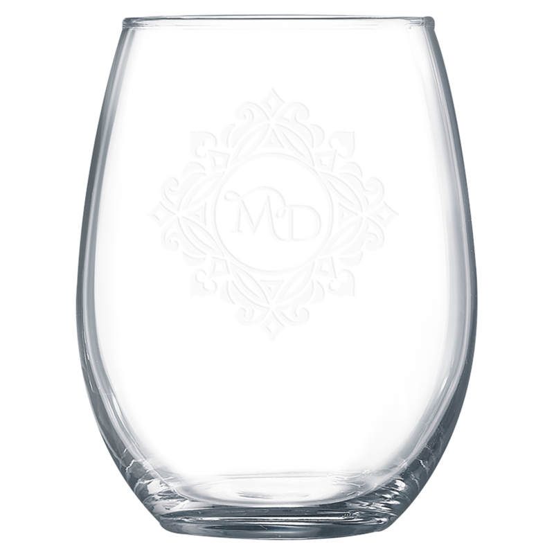 Stemless 9oz Wine Glass