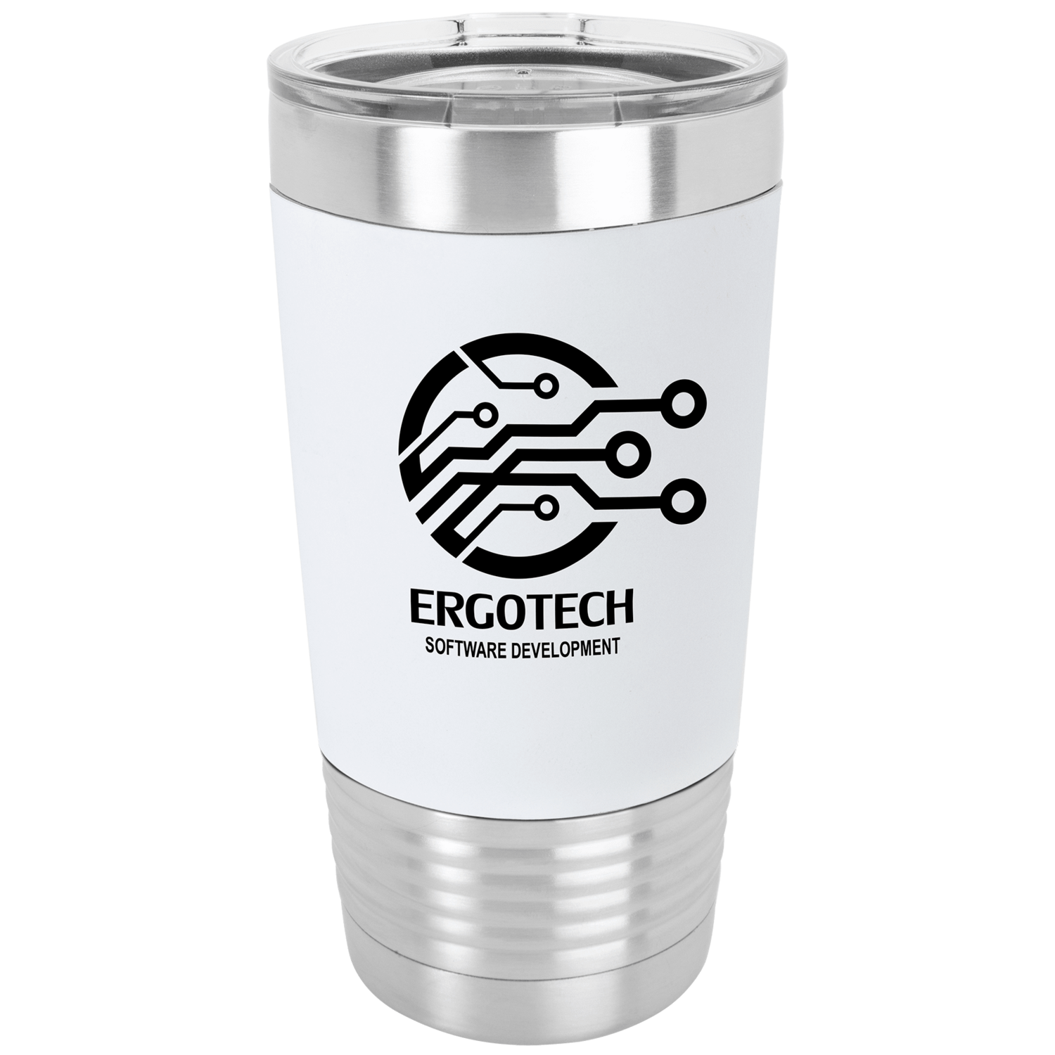 20oz Stainless Tumbler with Silicone Grip
