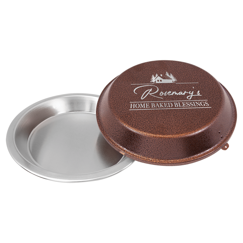 9 Aluminum Pie Pan with Colored Lid (4 colors)