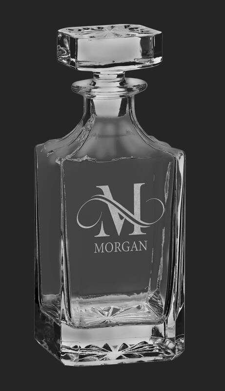 750ml Square Glass Decanter with Gift Box