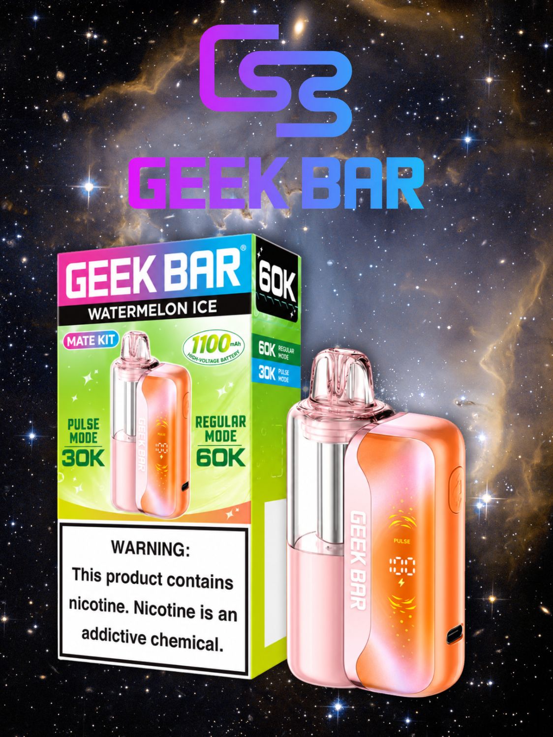 GEEK BAR MATE 60K