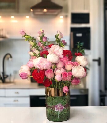 Peonies & Roses