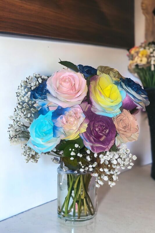 Rainbow Roses ?