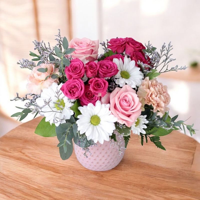 Blushing Meadow Arrangement