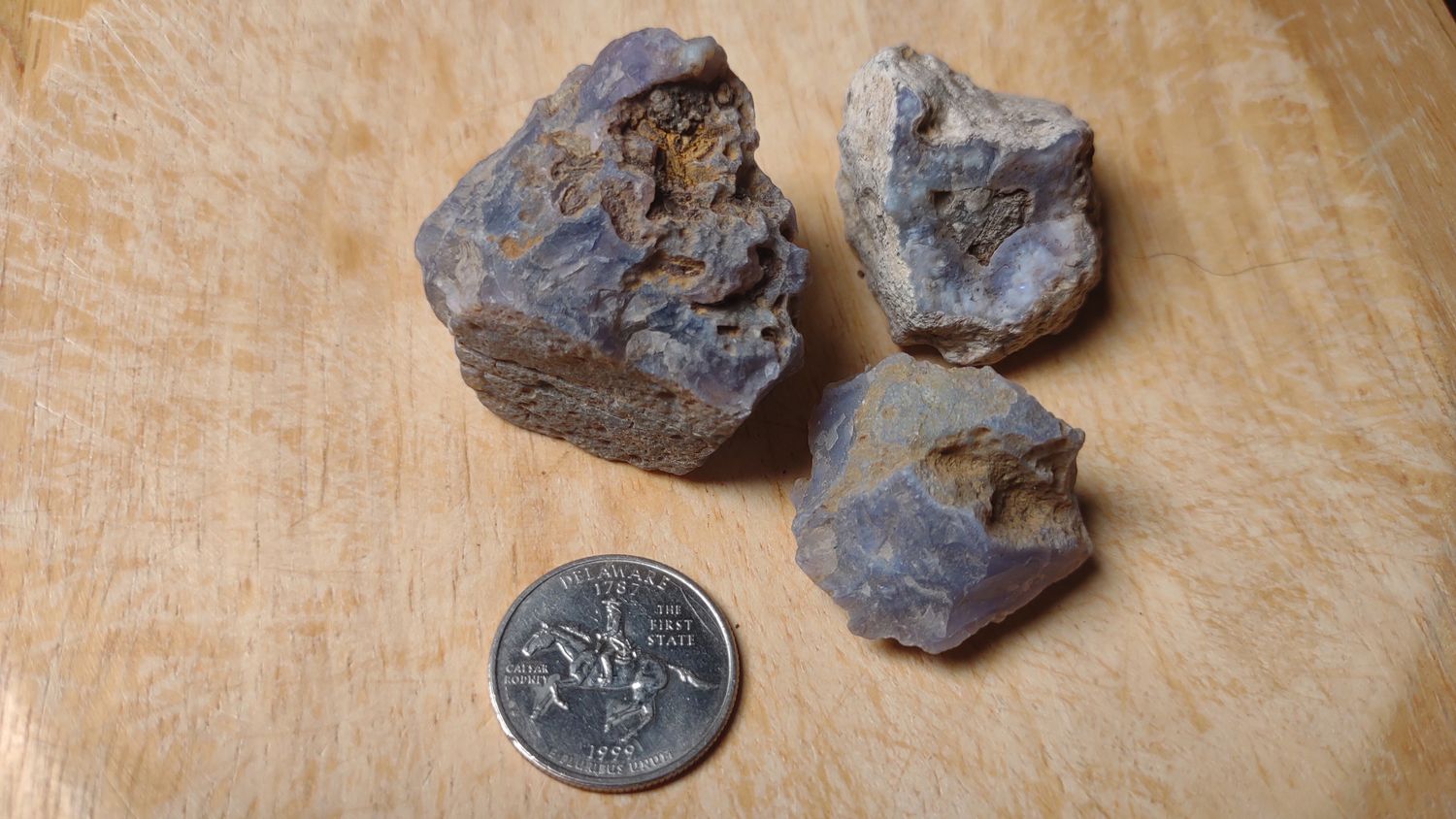 Rare Holly Blue Agate