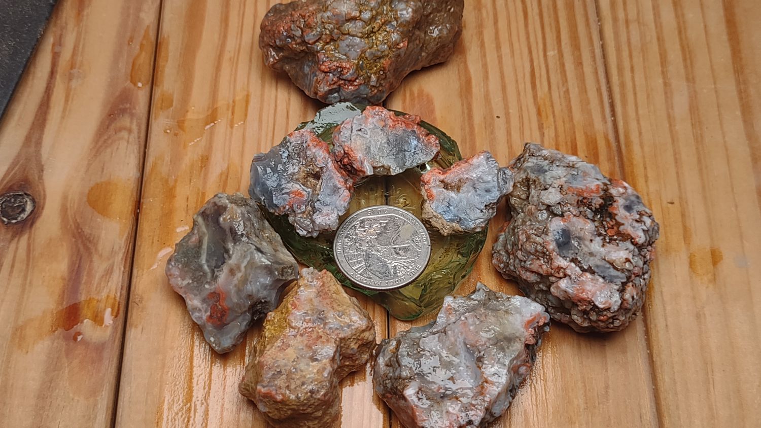 Handpicked Rosebud Agate Explorer's (Box 20-25 lbs rough)