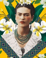 NB Frida Kahlo Mini Yellow with Lillies