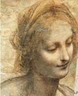 NB Leonardo Da Vinci Mini Detail of Head Virgin