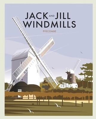PT Jack &amp; Jill Windmills (27.8cm x 40cm)