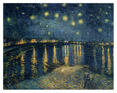 PT The Starry Night by Van Gogh (27.8cm x 40cm) B/B (6)