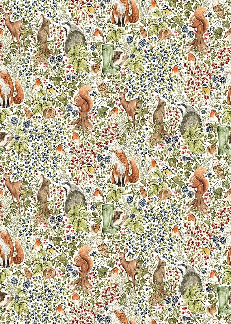XGWX Countryside Christmas Flat Wrap (25)